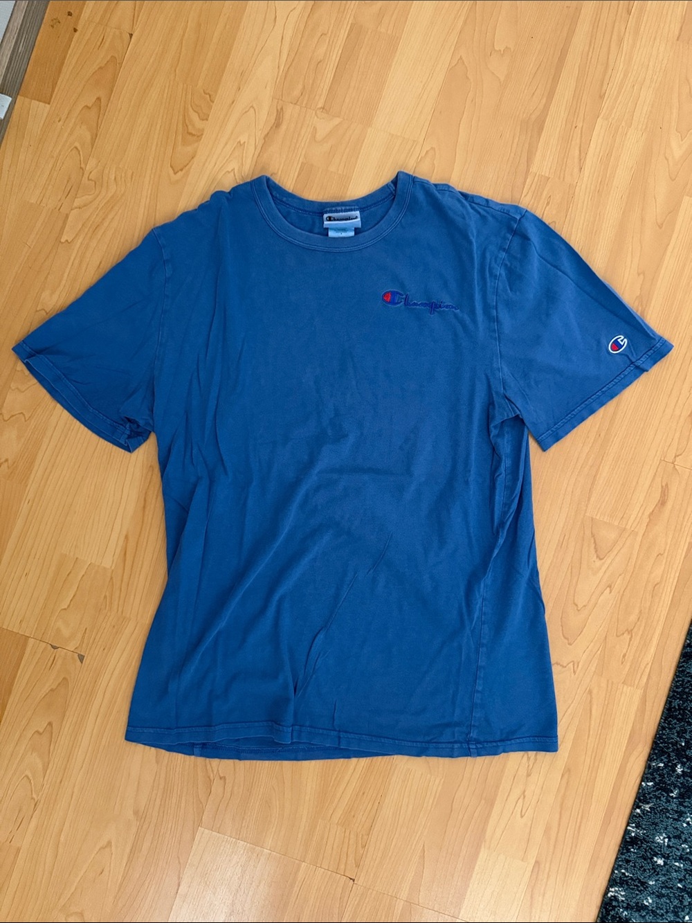 Champion Short Sleeve Crewneck T-Shirt - Blue